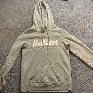 Gray Hollister Hoodie